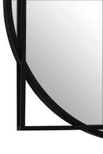 Load image into Gallery viewer, MATERA SQUARE BLACK WALL MIRROR