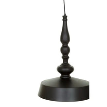 Load image into Gallery viewer, SMALL LENI BLACK AND GOLD PENDANT LIGHT