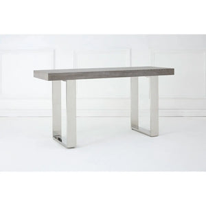 ULMUS GREY ELM WOOD CONSOLE TABLE