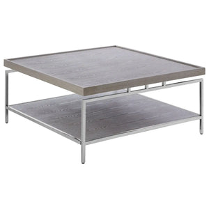 KENSINGTON SILVER COFFEE TABLE