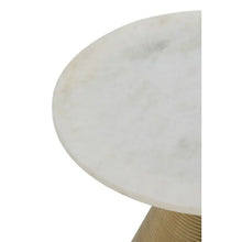 Load image into Gallery viewer, MARTINI TABLE WITH WHITE MARBLE TOP