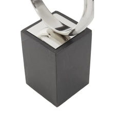 Load image into Gallery viewer, MIRANO NICKEL FINISH KNOT SCULPTURE