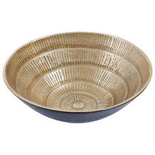 Load image into Gallery viewer, DEOMALI SMALL BLACK AND GOLD FINISH BOWL