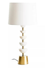 Load image into Gallery viewer, OCALA WHITE TABLE LAMP