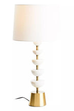 Load image into Gallery viewer, OCALA WHITE TABLE LAMP