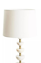 Load image into Gallery viewer, OCALA WHITE TABLE LAMP