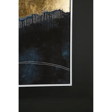 Load image into Gallery viewer, ASTRATTO BLUE / GOLD CANVAS