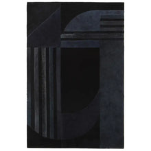 Load image into Gallery viewer, SAFIRA GREY AND BLACK DECO PRINT WALL ART