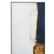 Load image into Gallery viewer, ASTRATTO BLUE AND GOLD FOIL WALL ART