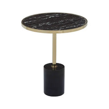 Load image into Gallery viewer, ORIA WARM METALLIC END TABLE