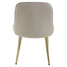 Load image into Gallery viewer, DEMI MINK VELVET DINING CHAIR
