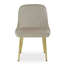 Load image into Gallery viewer, DEMI MINK VELVET DINING CHAIR