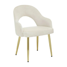 Load image into Gallery viewer, DANI STONE VELVET DINING CHAIR