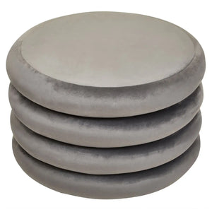 HARTFORD GREY ROUNDS STOOL