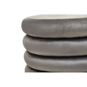 HARTFORD GREY ROUNDS STOOL