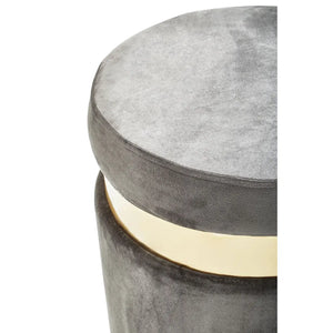 KAYA MINK VELVET STOOL