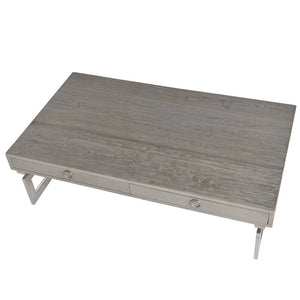 RECLAIMED ELM COFFEE TABLE