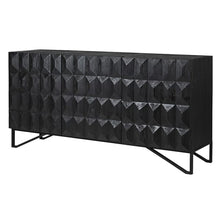 Load image into Gallery viewer, CHARCOAL DIAMOND 3 DOOR SIDEBOARD