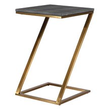 Load image into Gallery viewer, S SHAGREEN SIDE TABLE