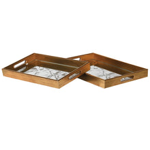 Load image into Gallery viewer, SET OF 2 STAG TRAYS