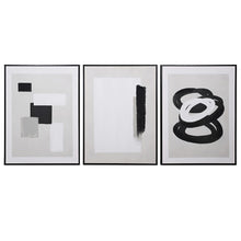 Load image into Gallery viewer, SET OF 3 MINIMALIST ABSTRACT WALL ART