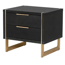 Load image into Gallery viewer, SOHO 2 DRAWER BEDSIDE TABLE