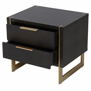 SOHO 2 DRAWER BEDSIDE TABLE