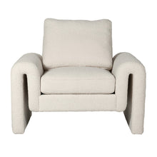 Load image into Gallery viewer, MEMPHIS IVORY BOUCLE CHAIR