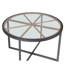 Load image into Gallery viewer, SPOKE TOP ROUND DINING TABLE