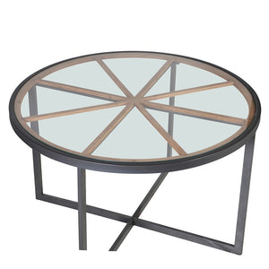 SPOKE TOP ROUND DINING TABLE