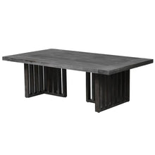 Load image into Gallery viewer, FIR SLATTED LEGS COFFEE TABLE