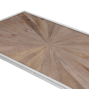 PARQUET TOP COFFEE TABLE