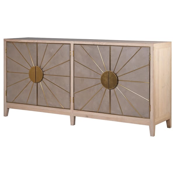 COCOA SUNBURST 4 DOOR SIDEBOARD