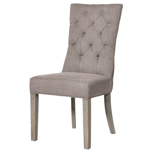 FAWN BUTTON DINING CHAIR