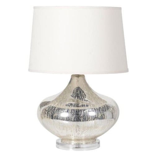 SHORT 'MERCURY. GLASS TABLE LAMP