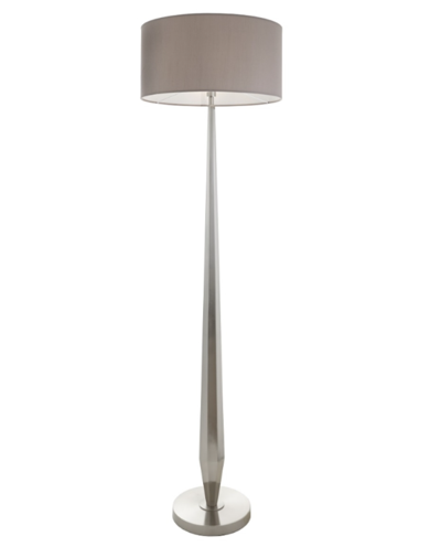 AISONE BRUSHED NICKEL FINISH FLOOR LAMP