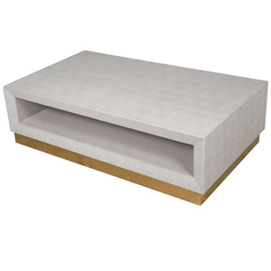 MAXIM IVORY COFFEE TABLE