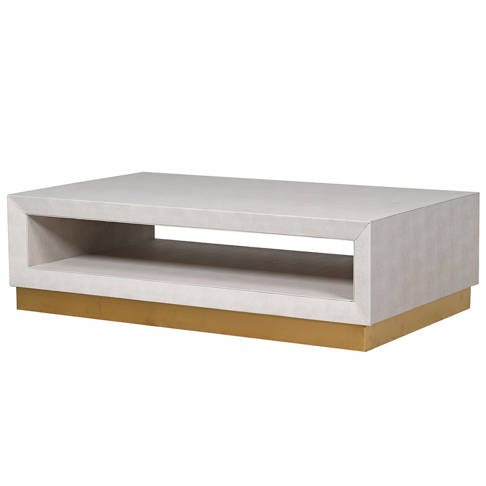 MAXIM IVORY COFFEE TABLE