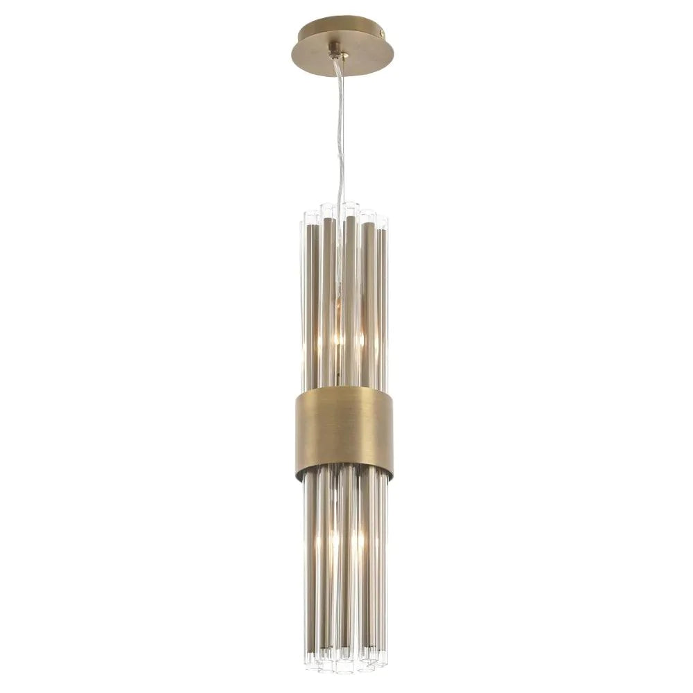 SINGLE COLMAR BRASS PENDANT