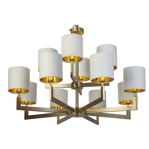 EALGA 4 + 8 ARM CHANDELIER