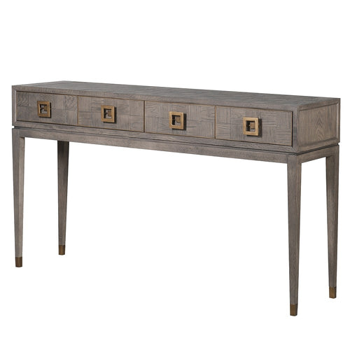 ASTOR SQUARE 3 DRAWER CONSOLE TABLE