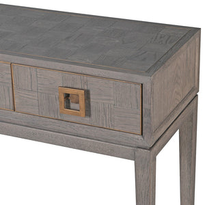 ASTOR SQUARE 3 DRAWER CONSOLE TABLE