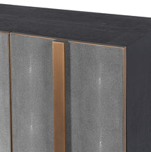 Load image into Gallery viewer, KYOTO OAK AND SHAGREEN 4 DOOR SIDEBOARD