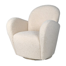 Load image into Gallery viewer, FAUX SHEEPSKIN FEATURE CHAIR